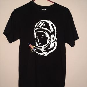 Billionaire boys club black rocket smoke tee